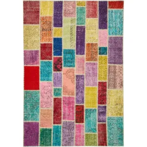 Bailey - Vintage Turkish Patchwork Rug