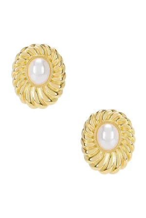 Cendre Emilia Pearl Earrings