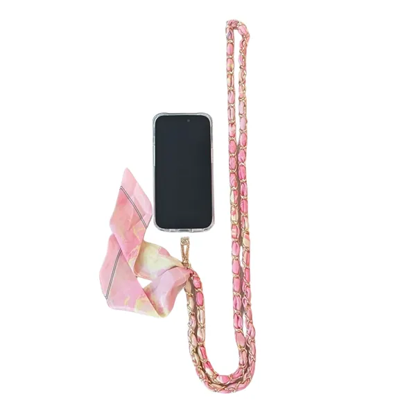 Crossbody Satin Phone Chain