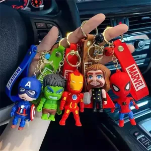 Cute Superheroes Figures Keychain - 486