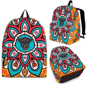 Elephant Mandala Backpack