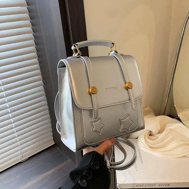 Fancy Satchel Student Fashion Backpack