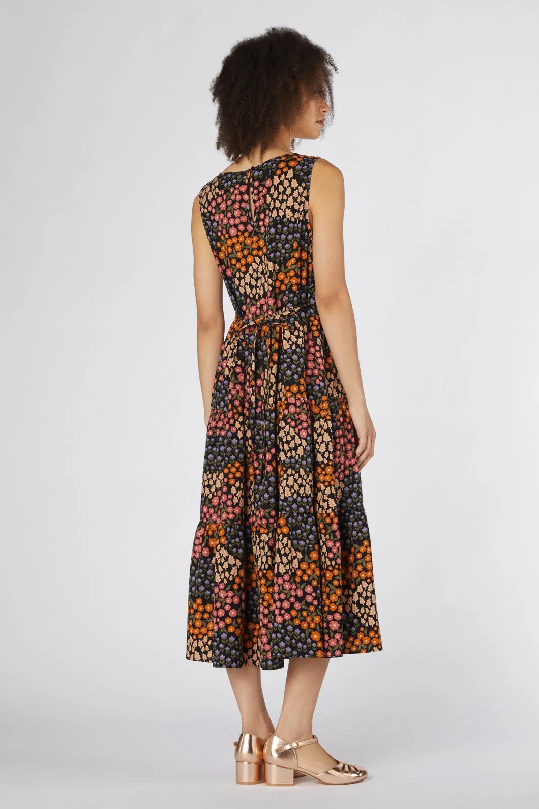 Floral Patchwork Dress