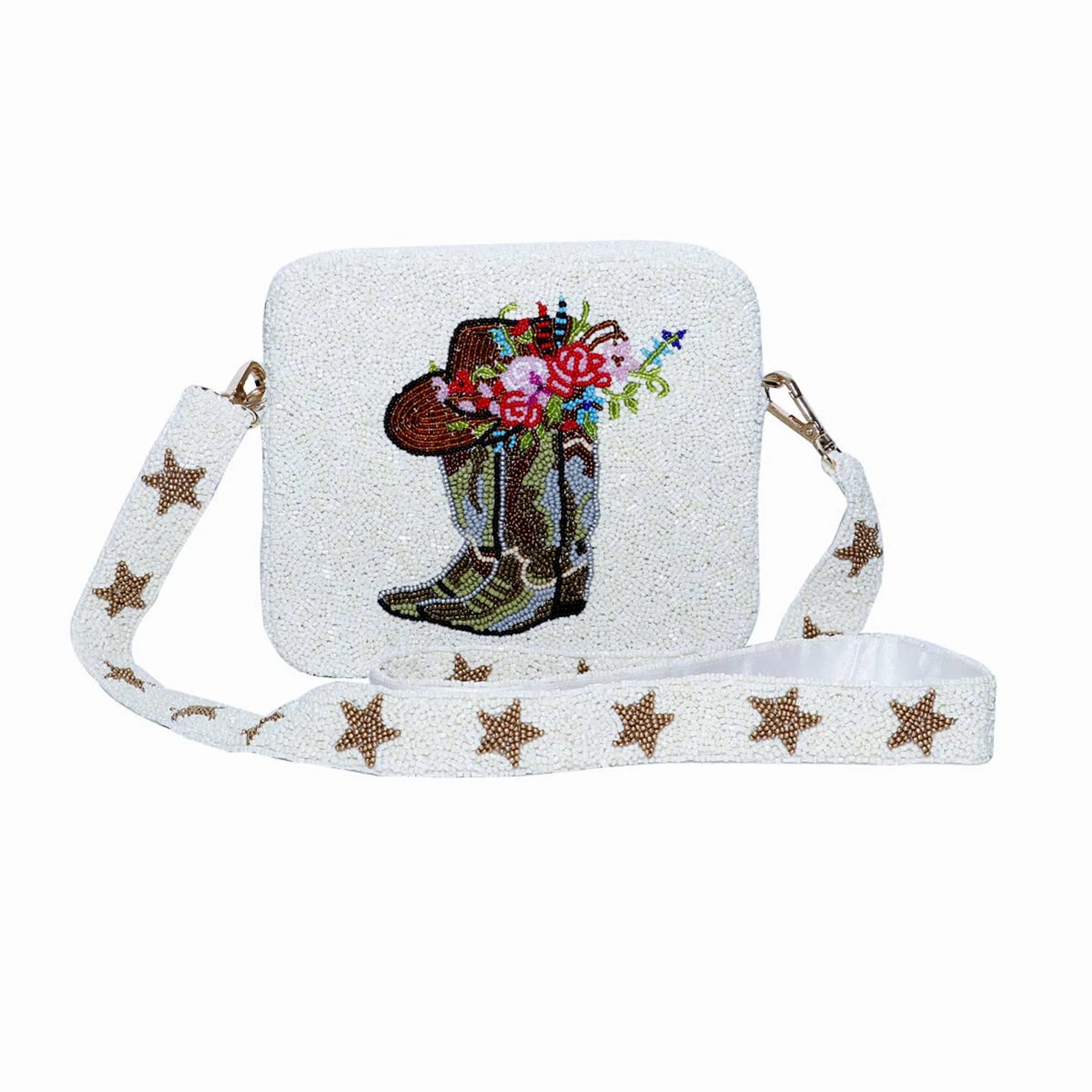 GD Crossbody fully beaded