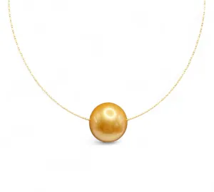 GOLDEN SOUTH SEA PEARL NECKLACE