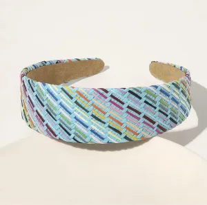 Headband - Blue Multicolor