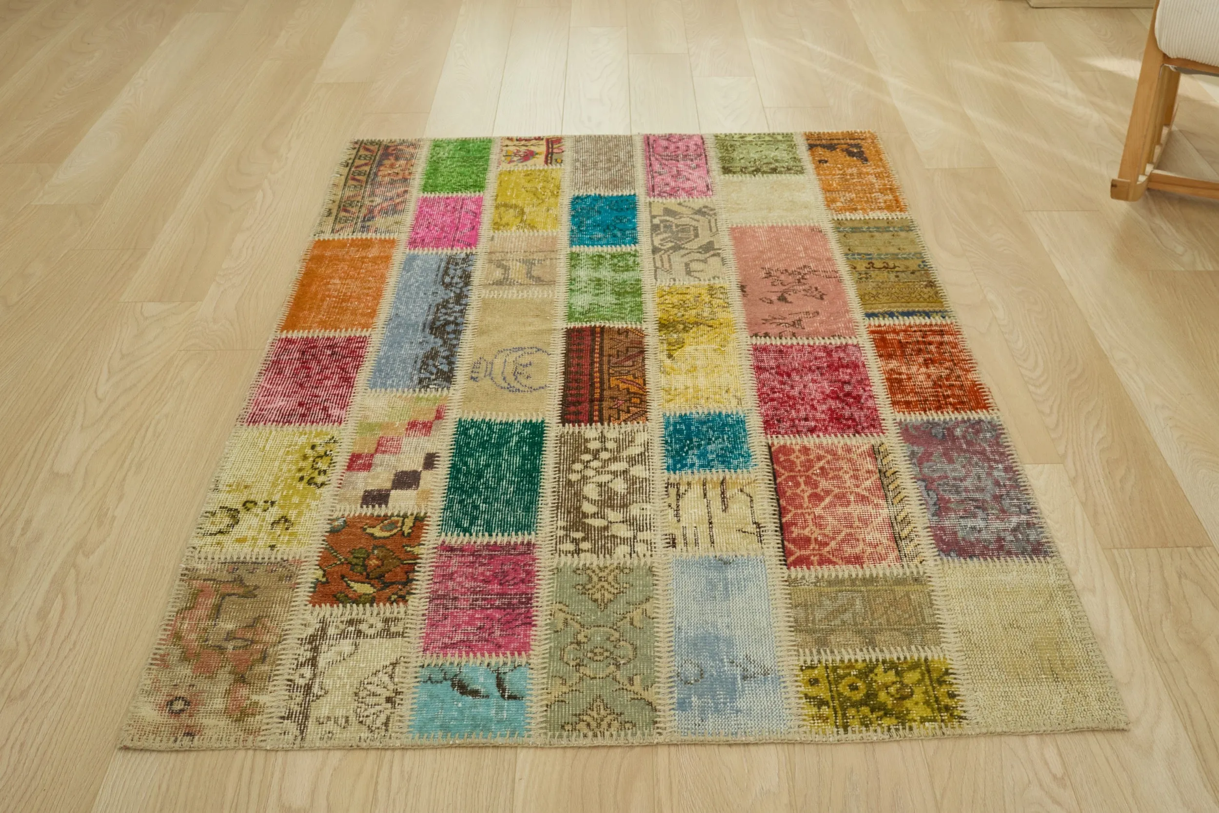 Heidy - Vintage Turkish Patchwork Rug