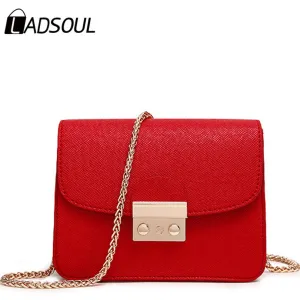 LADSOUL New Small Women Messenger Bag Clutch Bags Good Quality Mini Shoulder Bag Women Handbags Crossbody Bags Hot Sale hl8522/h