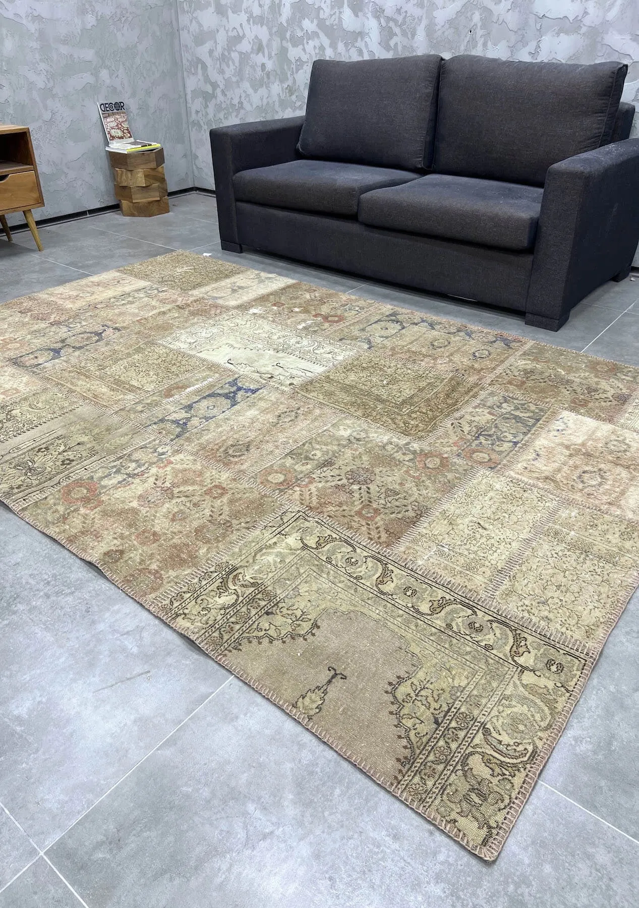 Makinsley - Vintage Turkish Patchwork Rug