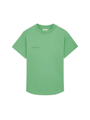 Mens Reclaimed Cotton Boxy T-shirt—reclaim jade