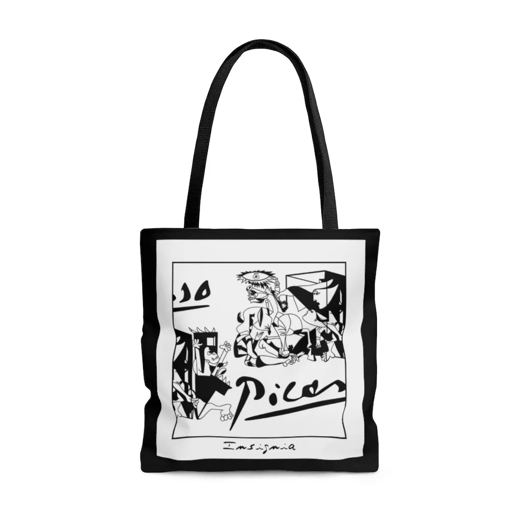 Picasso AOP Tote Bag by Insignia