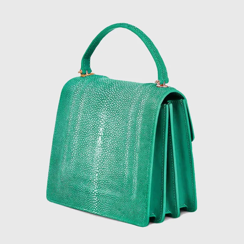 Purchase Best Unique Style Green Leather Luxury Bags For Sale