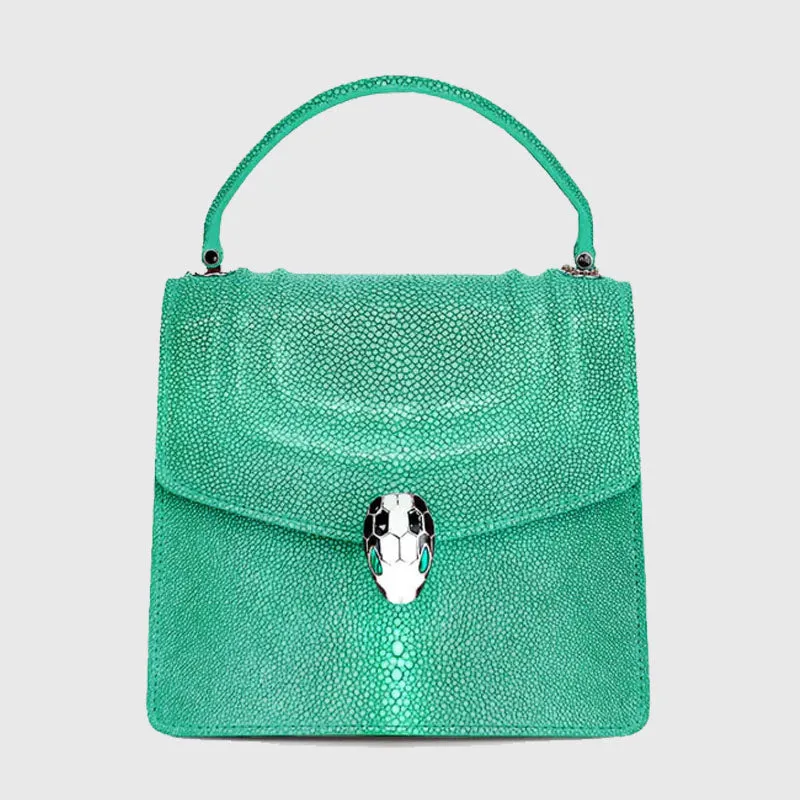 Purchase Best Unique Style Green Leather Luxury Bags For Sale