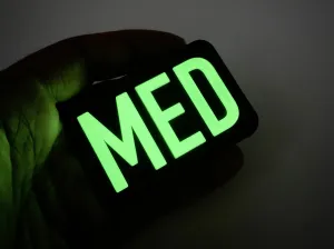 "MED" 2"X3" PVC Glow Patch