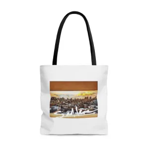 Santurce AOP Tote Bag by Sadhana