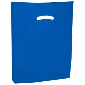 Super Gloss Die Cut Handle Bags - 12 x 15 - (Dark Blue)