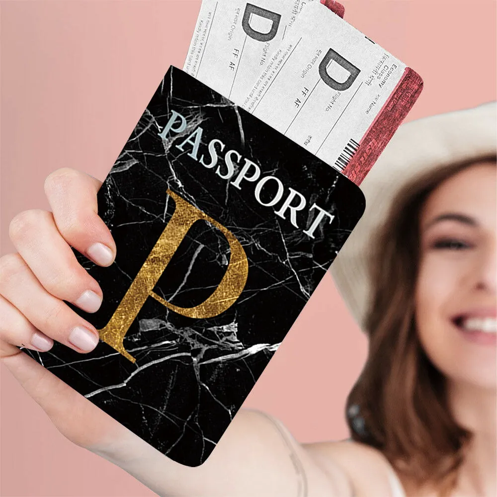 Trendy Wedding Gift Lover Couple Passport Cover Travel Bag