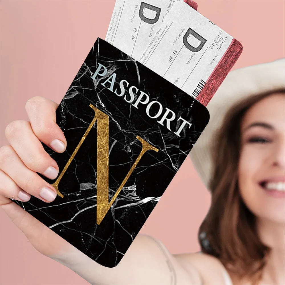 Trendy Wedding Gift Lover Couple Passport Cover Travel Bag