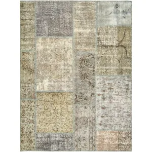 Zanubiya - Vintage Turkish Patchwork Rug