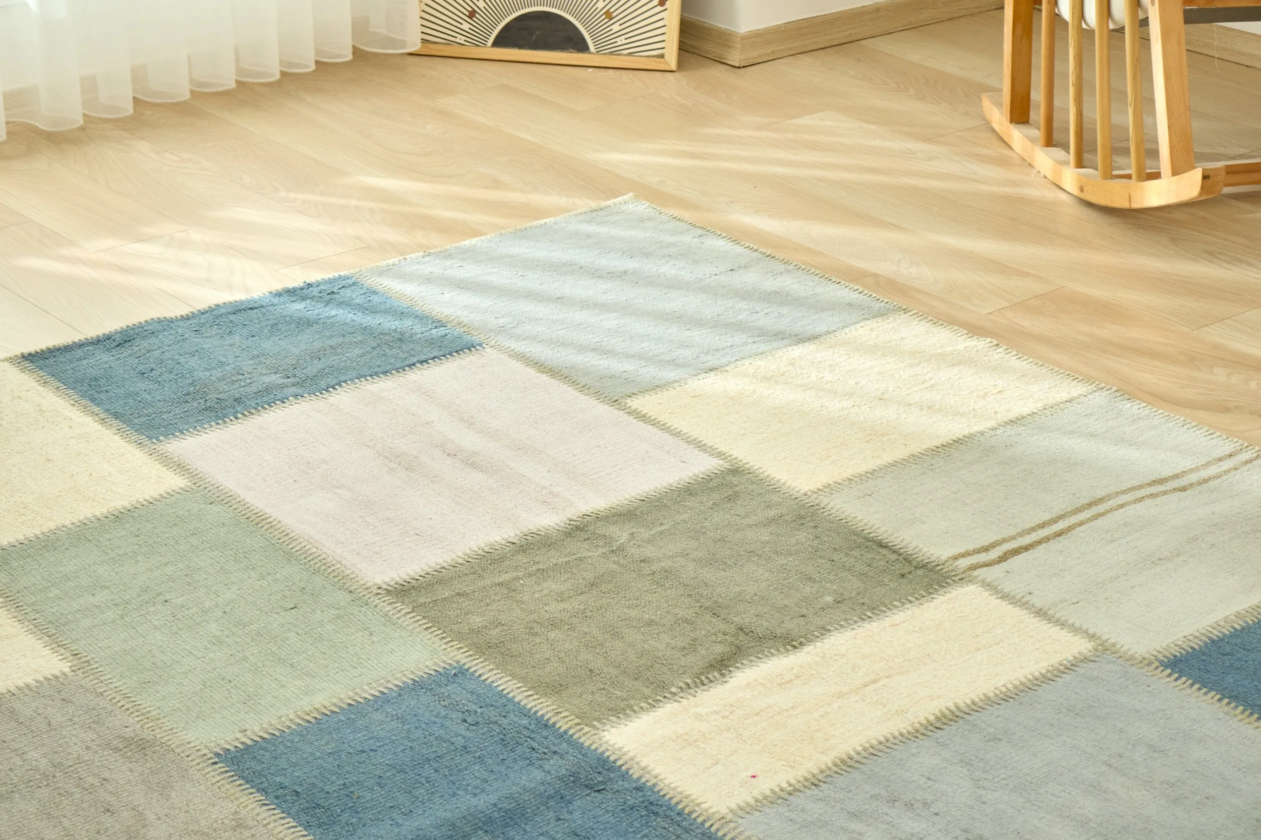 Zari - Vintage Turkish Patchwork Rug