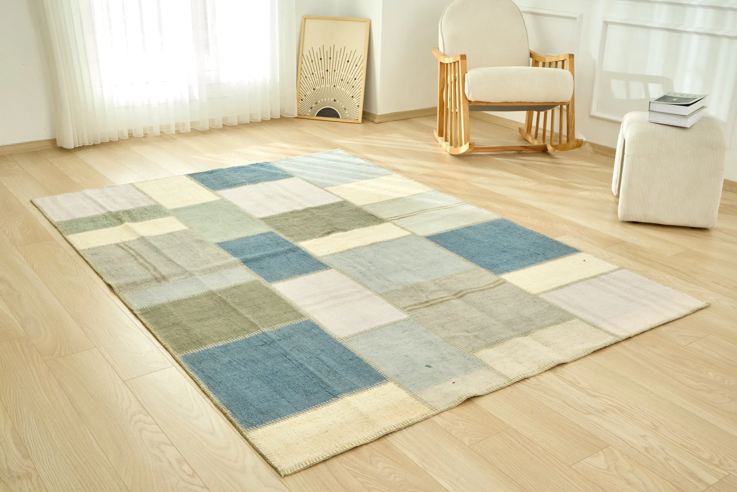 Zari - Vintage Turkish Patchwork Rug