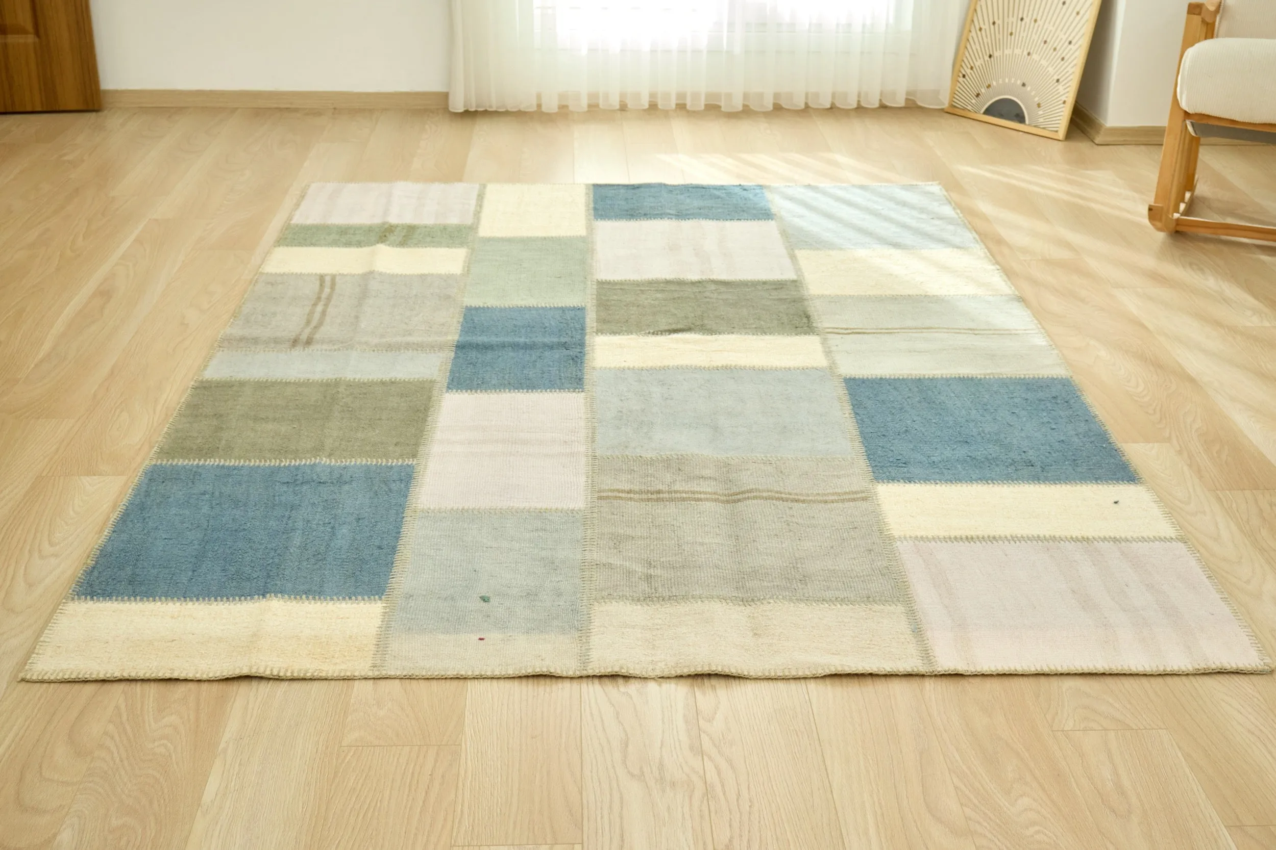 Zari - Vintage Turkish Patchwork Rug